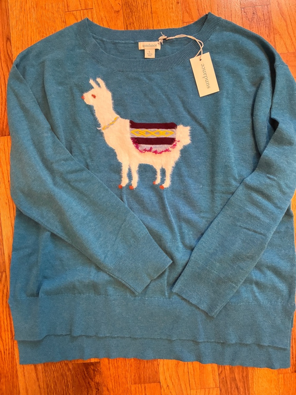 NWT Sundance Llama sweater